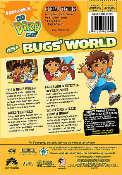Go, Diego, Go!: It's a Bug's World (2011) .